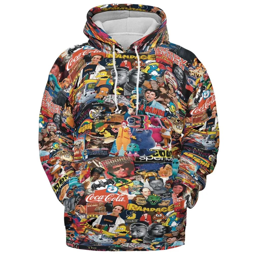 POP Culture All-over Print Hoodie - 2