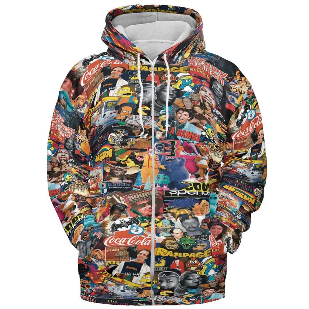 POP Culture All-over Print Hoodie - 3