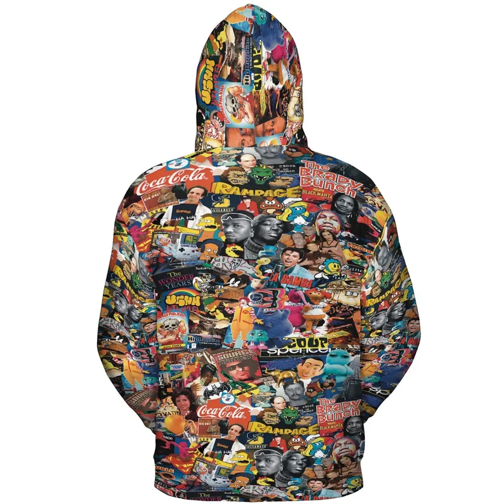 POP Culture All-over Print Hoodie - 4