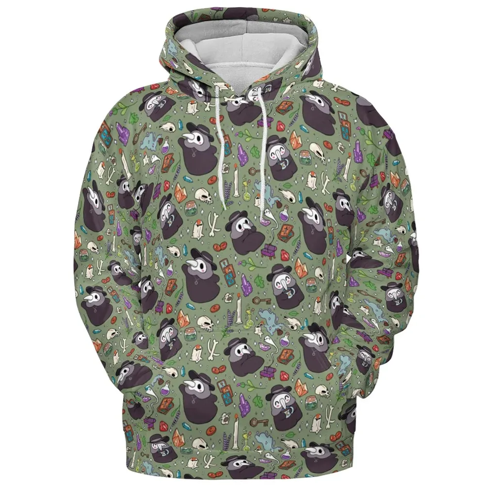 Plague Doctor All-over Print Hoodie - 2