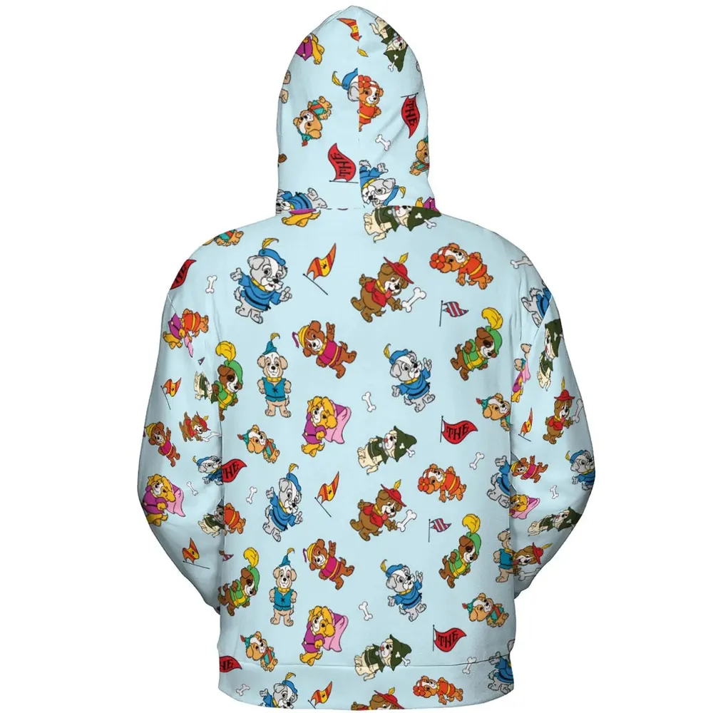 Pup Power The Biskitts All-over Print Hoodie - 4