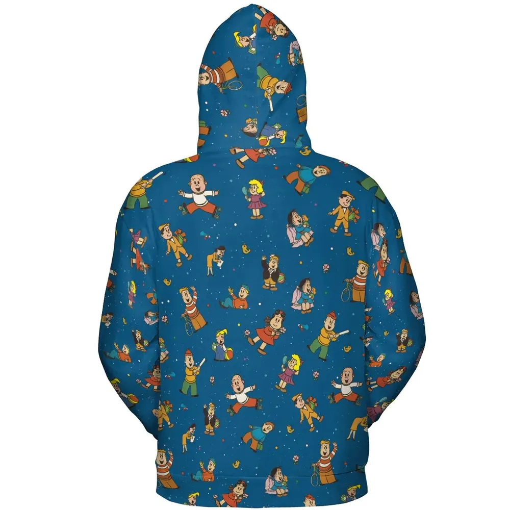 Cartoon Throwback The Little Lulu Show All-over Print Hoodie - 4