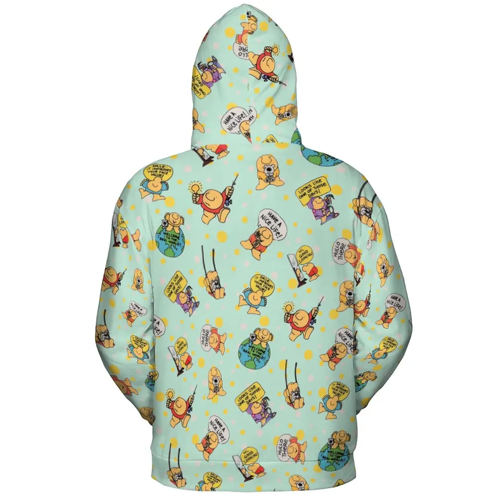 Hullo There Ziggy All-over Print Hoodie - 4