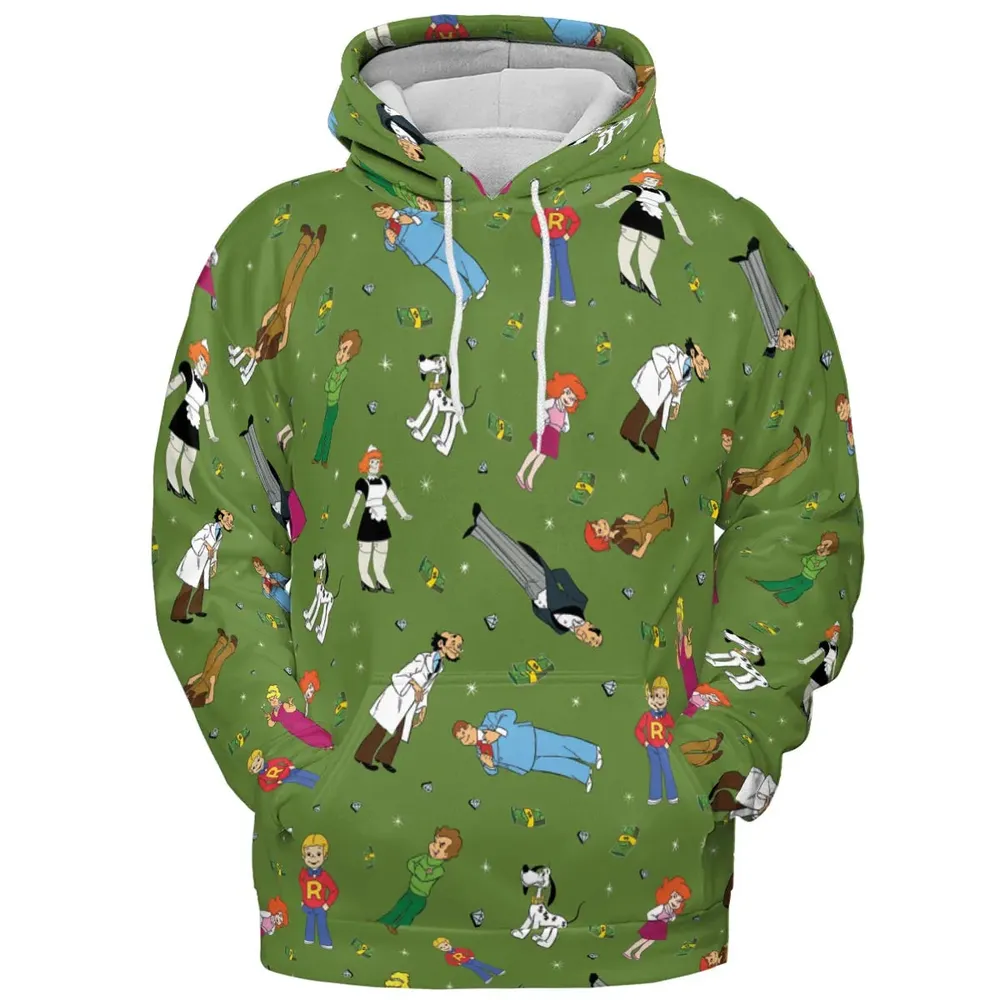 Money Comes To Me Easily Richie Rich All-over Print Hoodie - 2