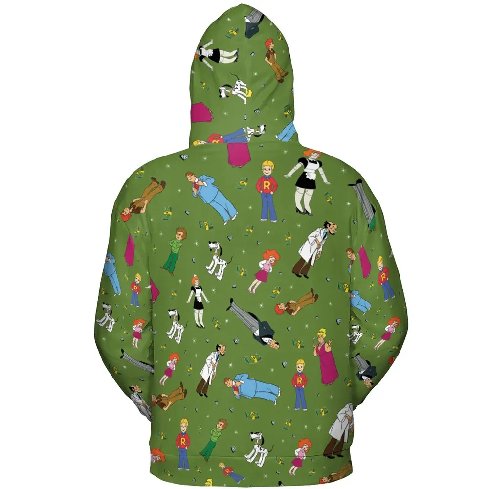 Money Comes To Me Easily Richie Rich All-over Print Hoodie - 4