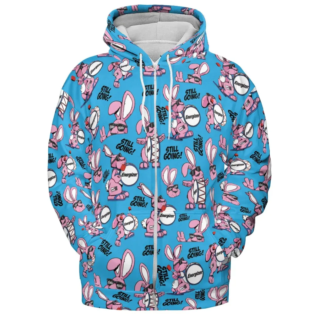 The Energizer Bunny Still Going All-over Print Hoodie - 3
