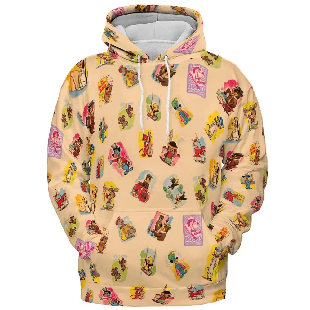Huckleberry Hound Booby All-over Print Hoodie - 2