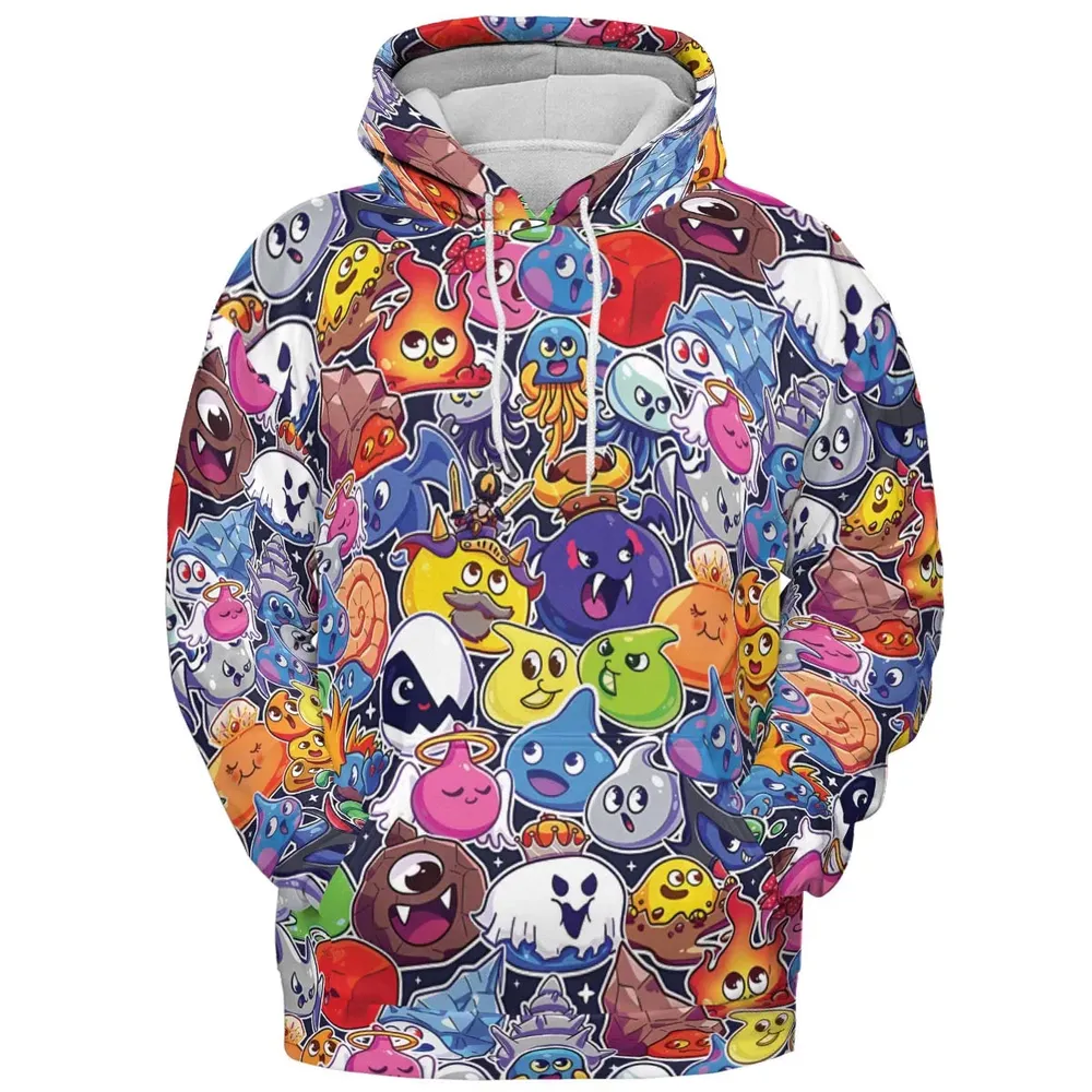 Slimes Dragon Quest All-over Print Hoodie - 2