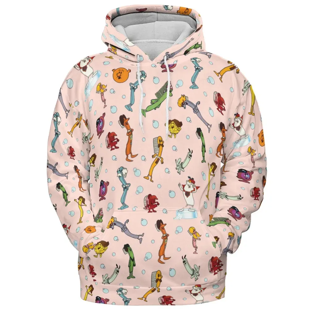 Brush Your Teeth Toothbrush Family All-over Print Hoodie - 2