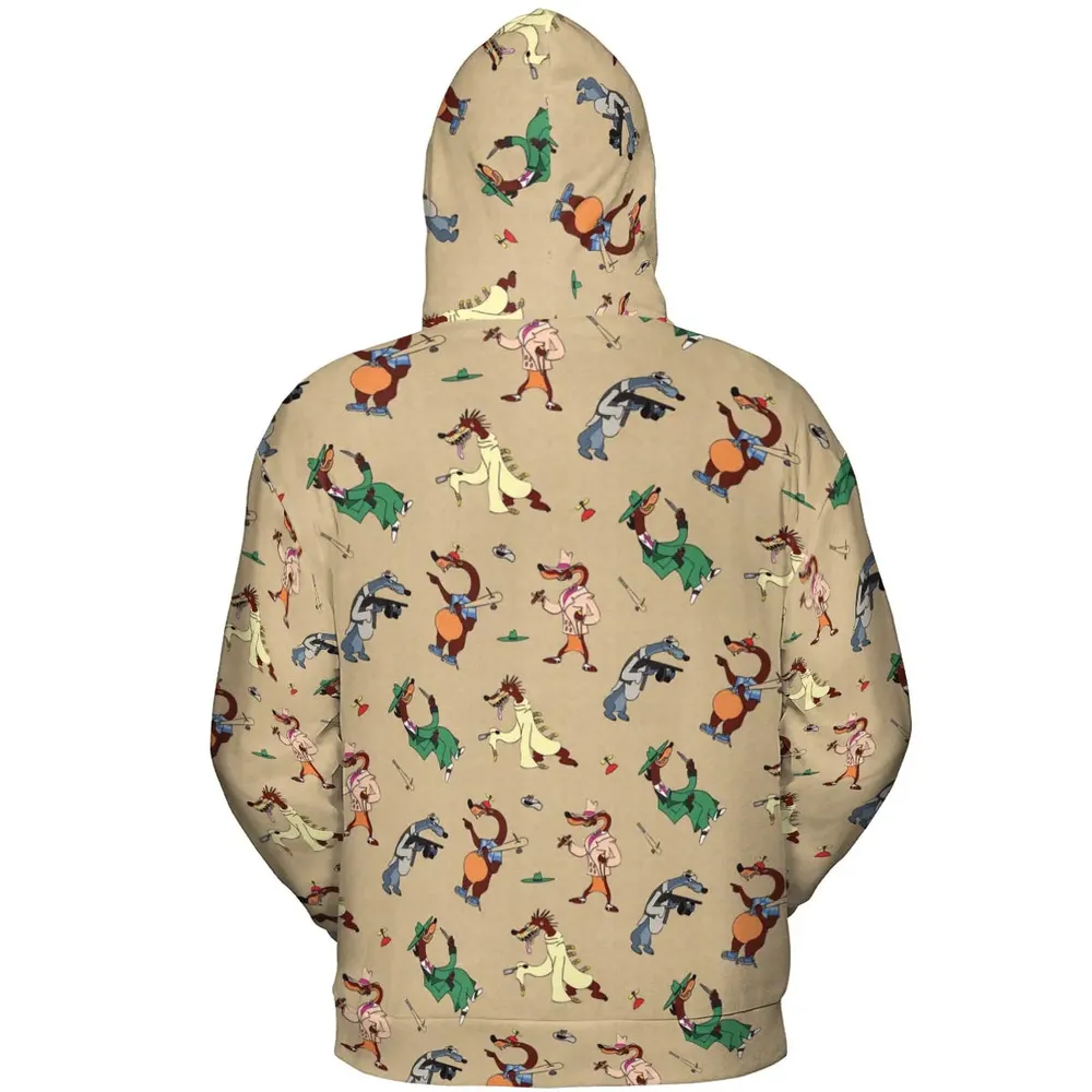 Toon Patrol Who Framed Roger Rabit All-over Print Hoodie - 4