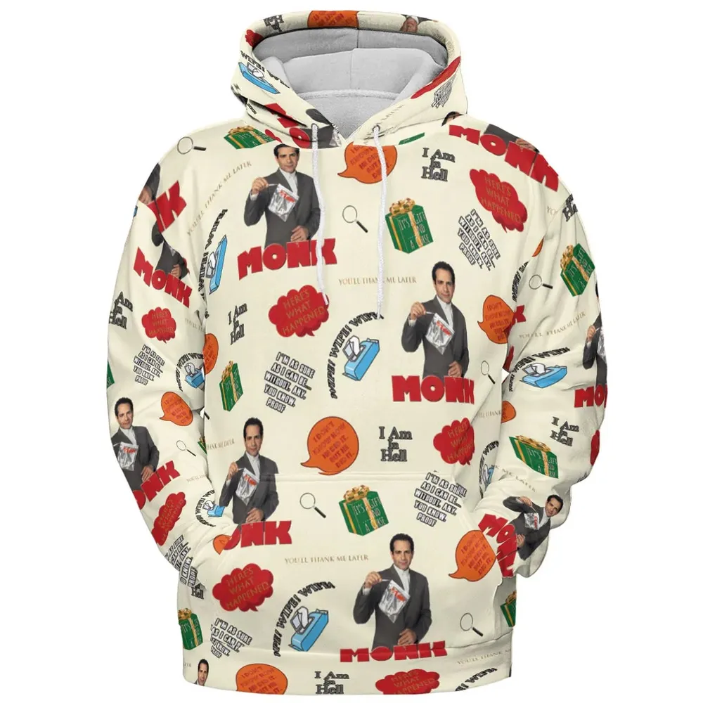 Here’s What Happened Monk All-over Print Hoodie - 2