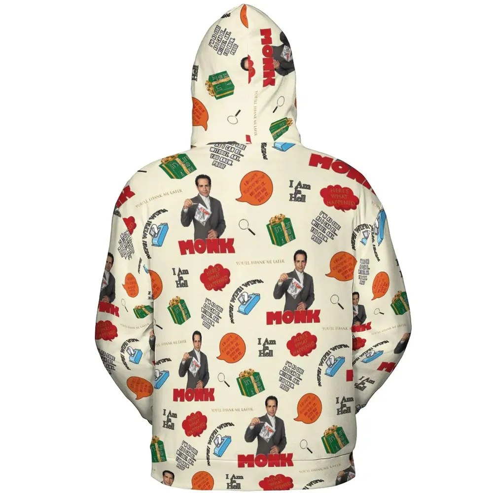 Here’s What Happened Monk All-over Print Hoodie - 4