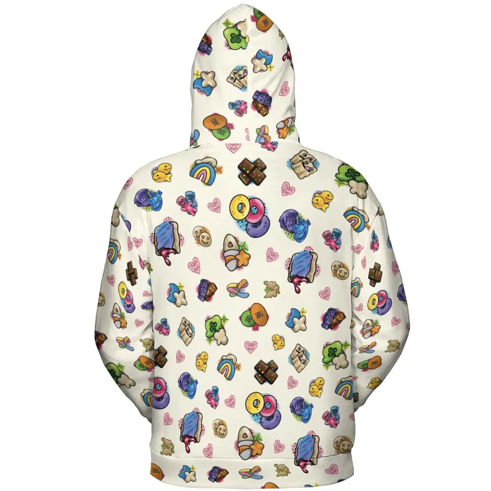 Nostalgic Candy From Your Childhood All-over Print Hoodie - 4