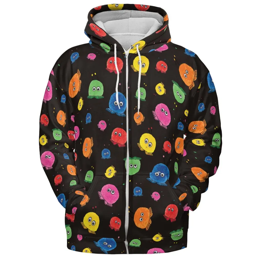 Vintage Fur Toys Weepuls All-over Print Hoodie - 3