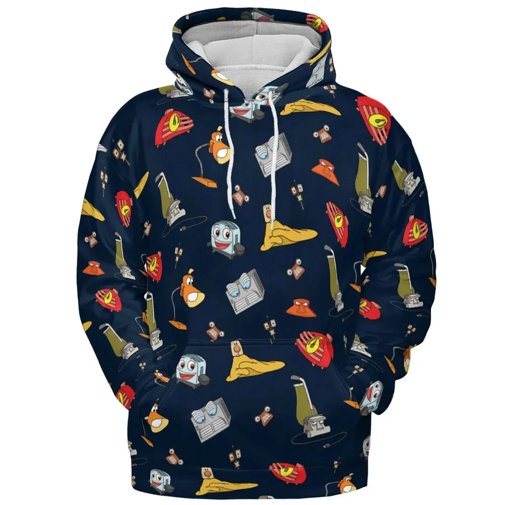 Brave Little Appliances The Brave Little Toaster All-over Print Hoodie - 2