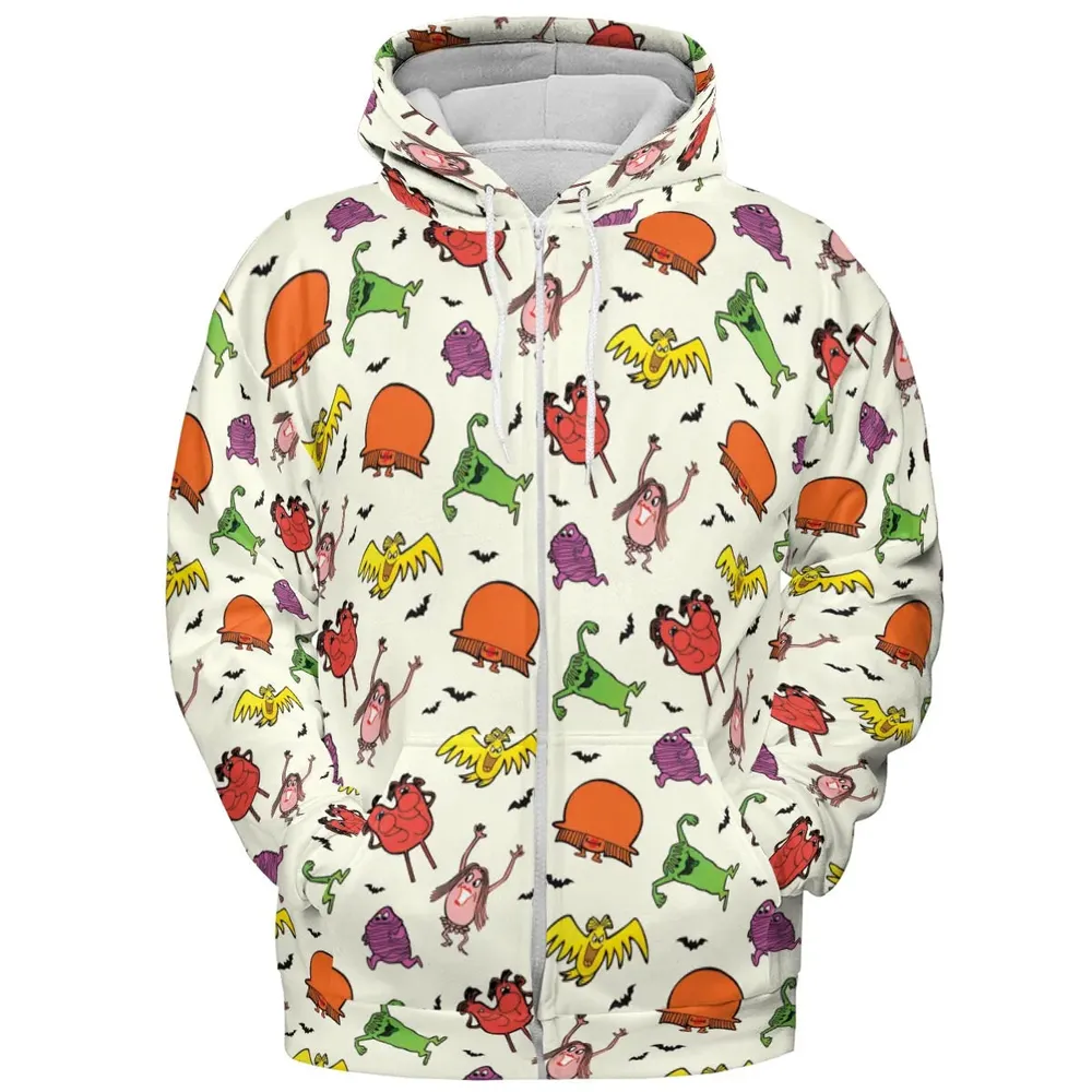 Little Monster All-over Print Hoodie - 3