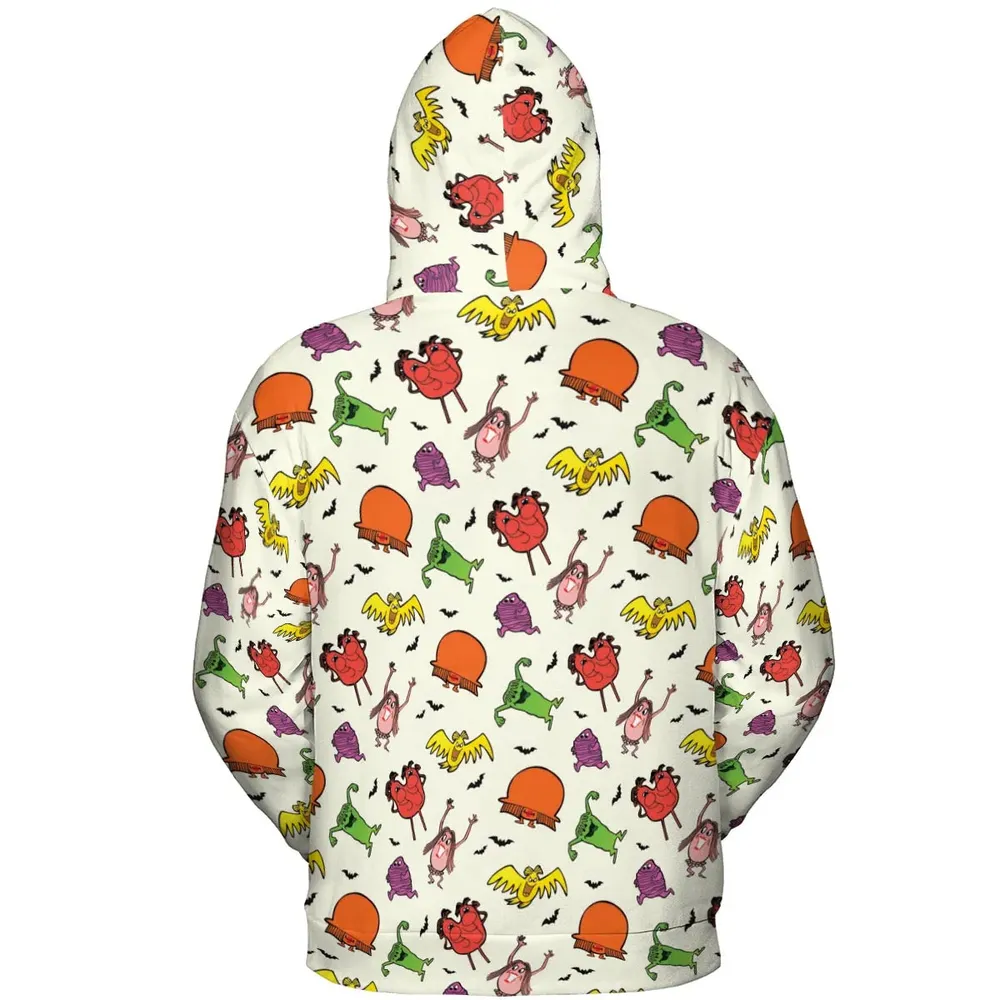 Little Monster All-over Print Hoodie - 4
