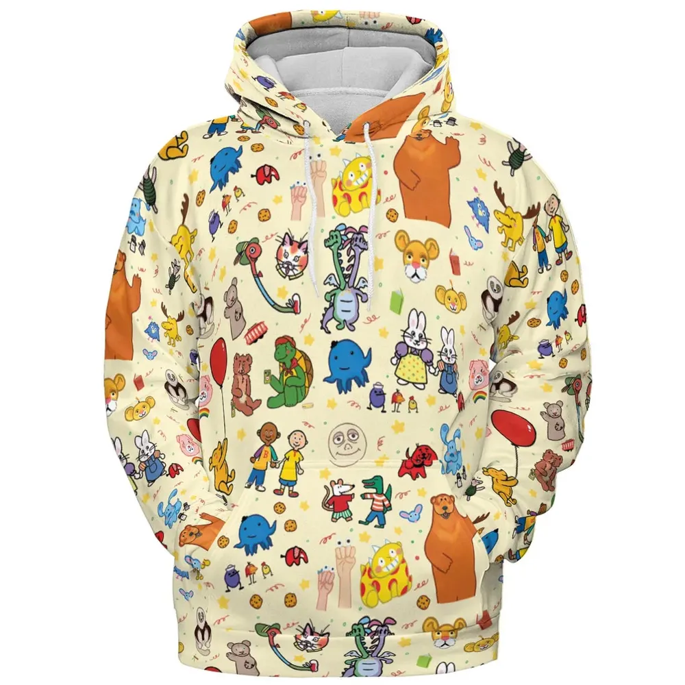 Nostalgia Train All-over Print Hoodie - 2