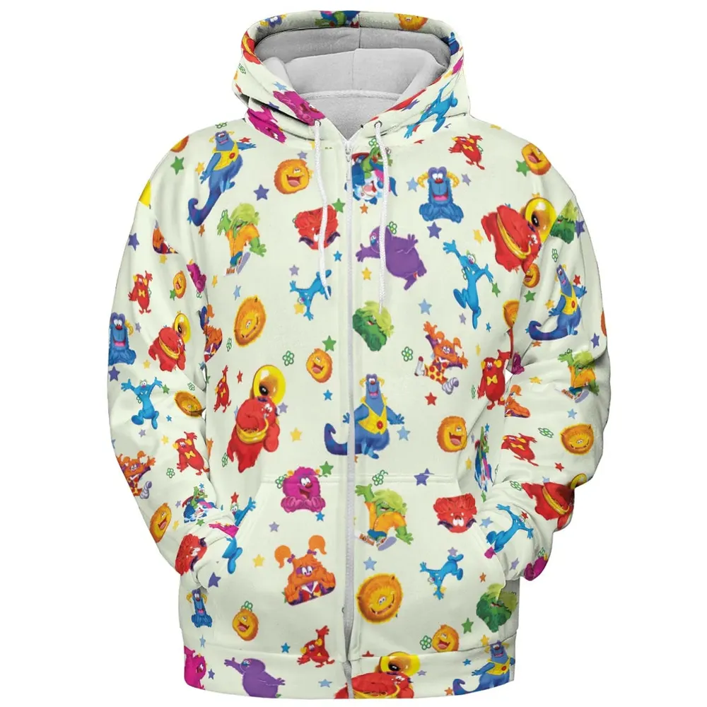 Furry Friends All-over Print Hoodie - 3