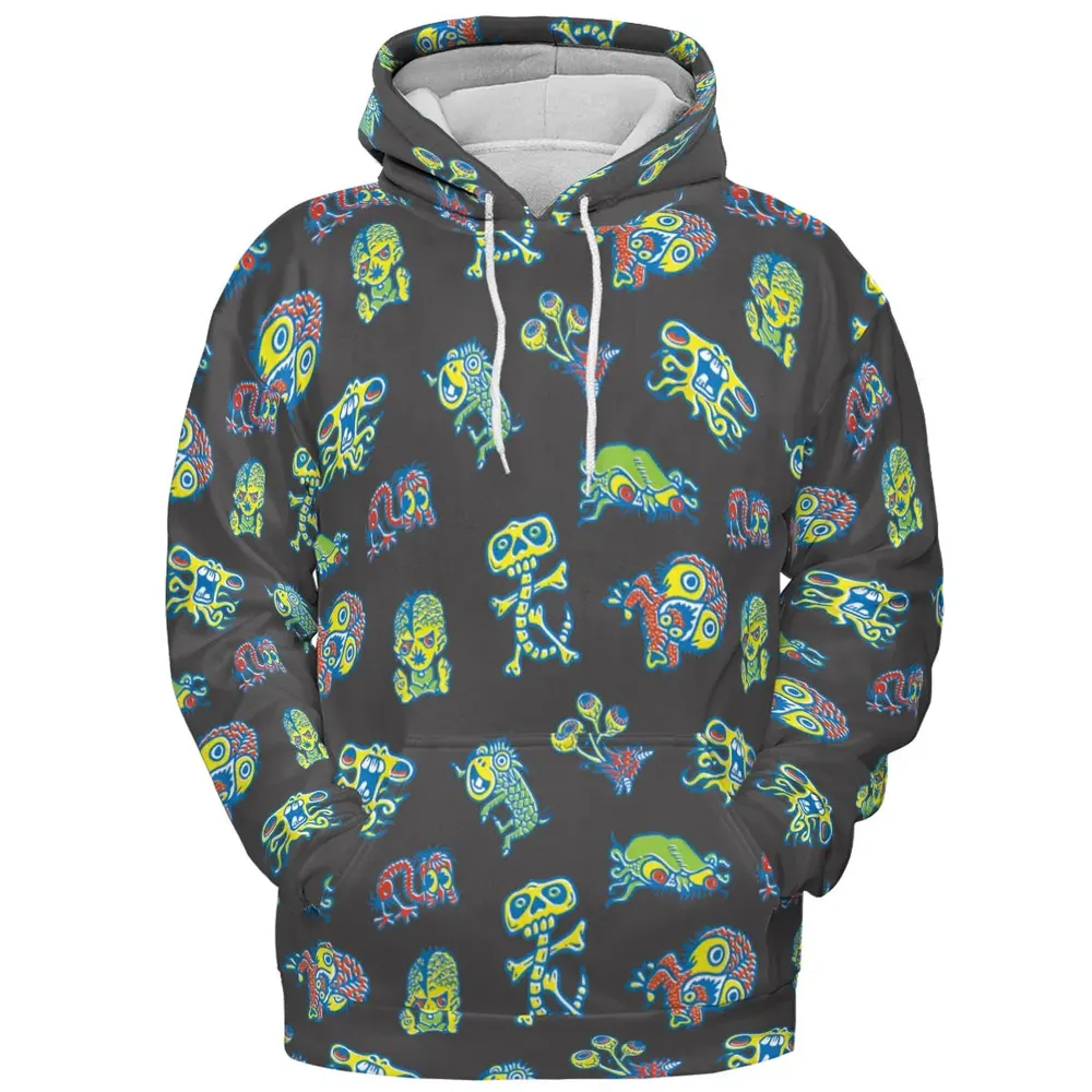 How To Use Monster Tatoos All-over Print Hoodie - 2