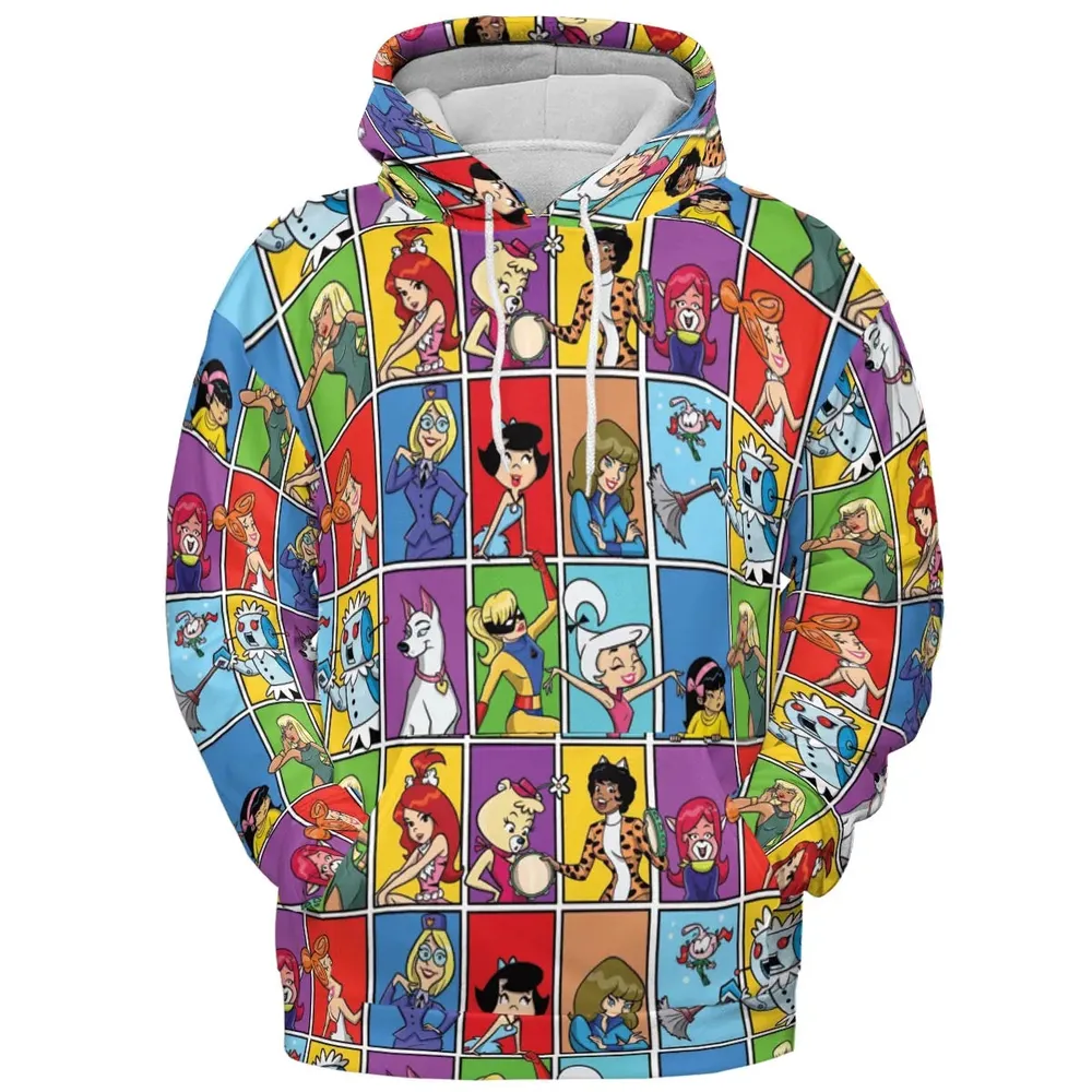 The women of Hanna Barbera All-over Print Hoodie - 2