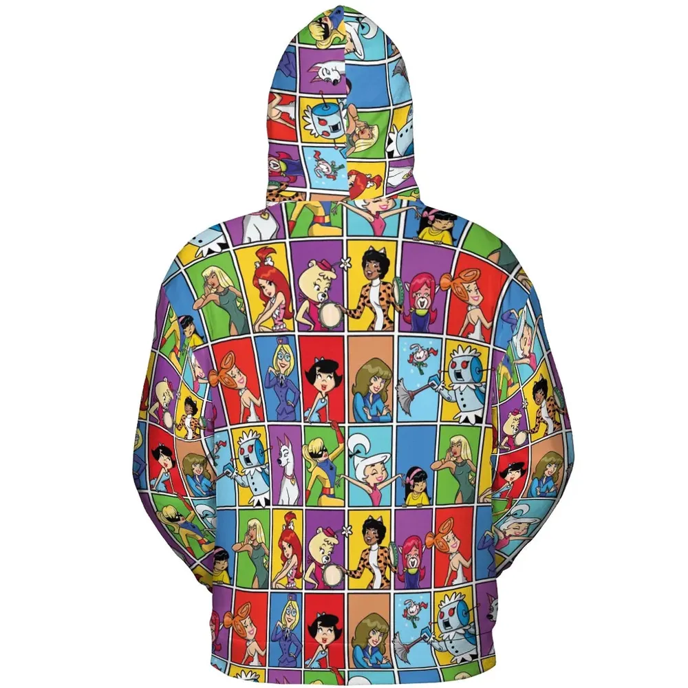 The women of Hanna Barbera All-over Print Hoodie - 4