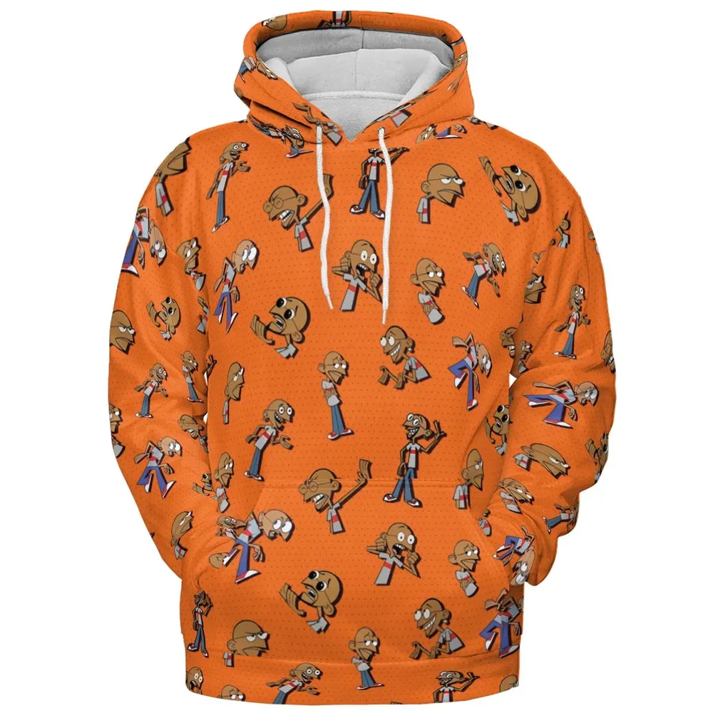 Gandhi On Repeat Clone High All-over Print Hoodie - 2