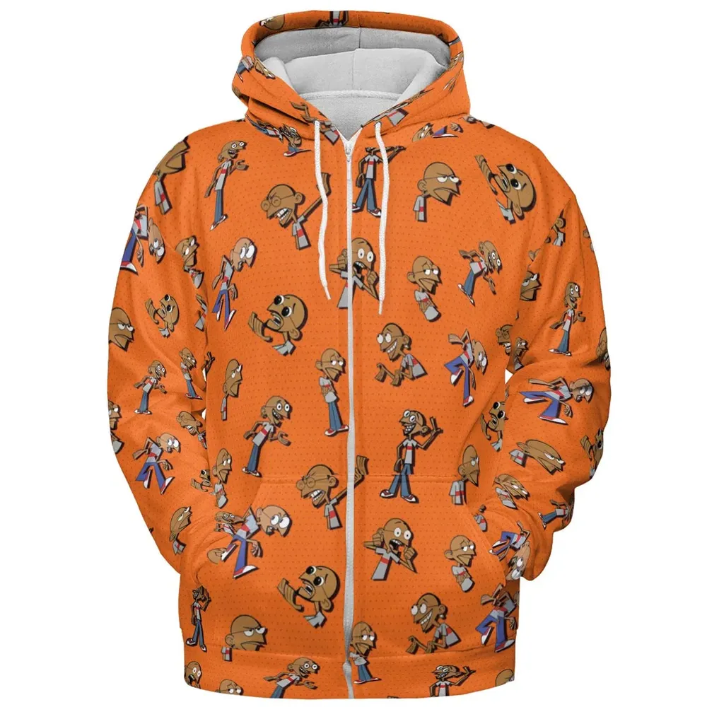 Gandhi On Repeat Clone High All-over Print Hoodie - 3