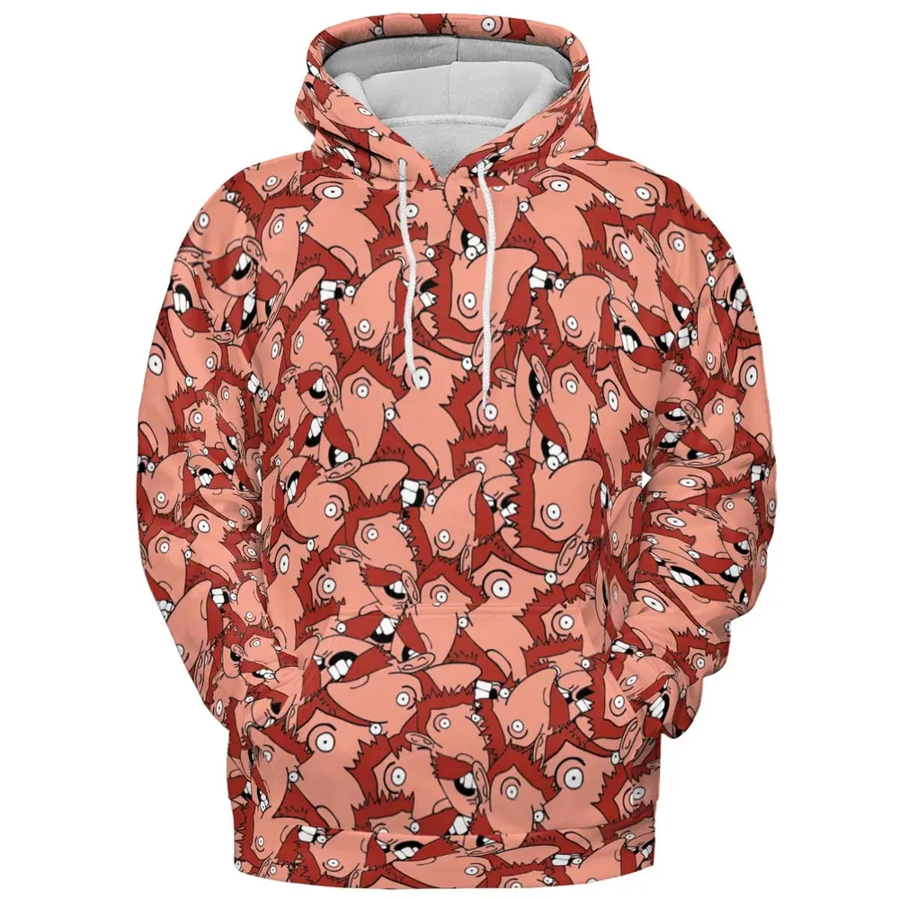 Smashing Threads Nigel Thornberry All-over Print Hoodie - 2