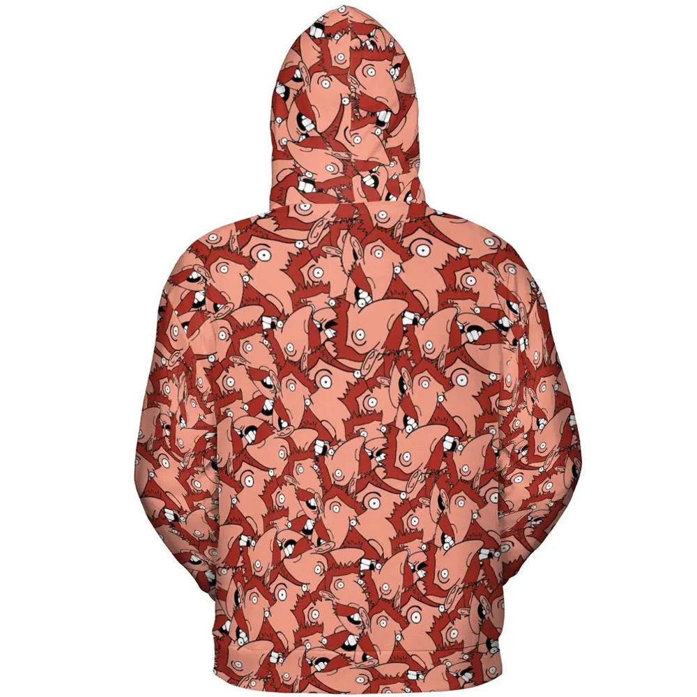 Smashing Threads Nigel Thornberry All-over Print Hoodie - 4