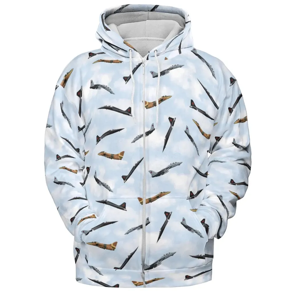 Top Gun Aircraft All-over Print Hoodie - 3