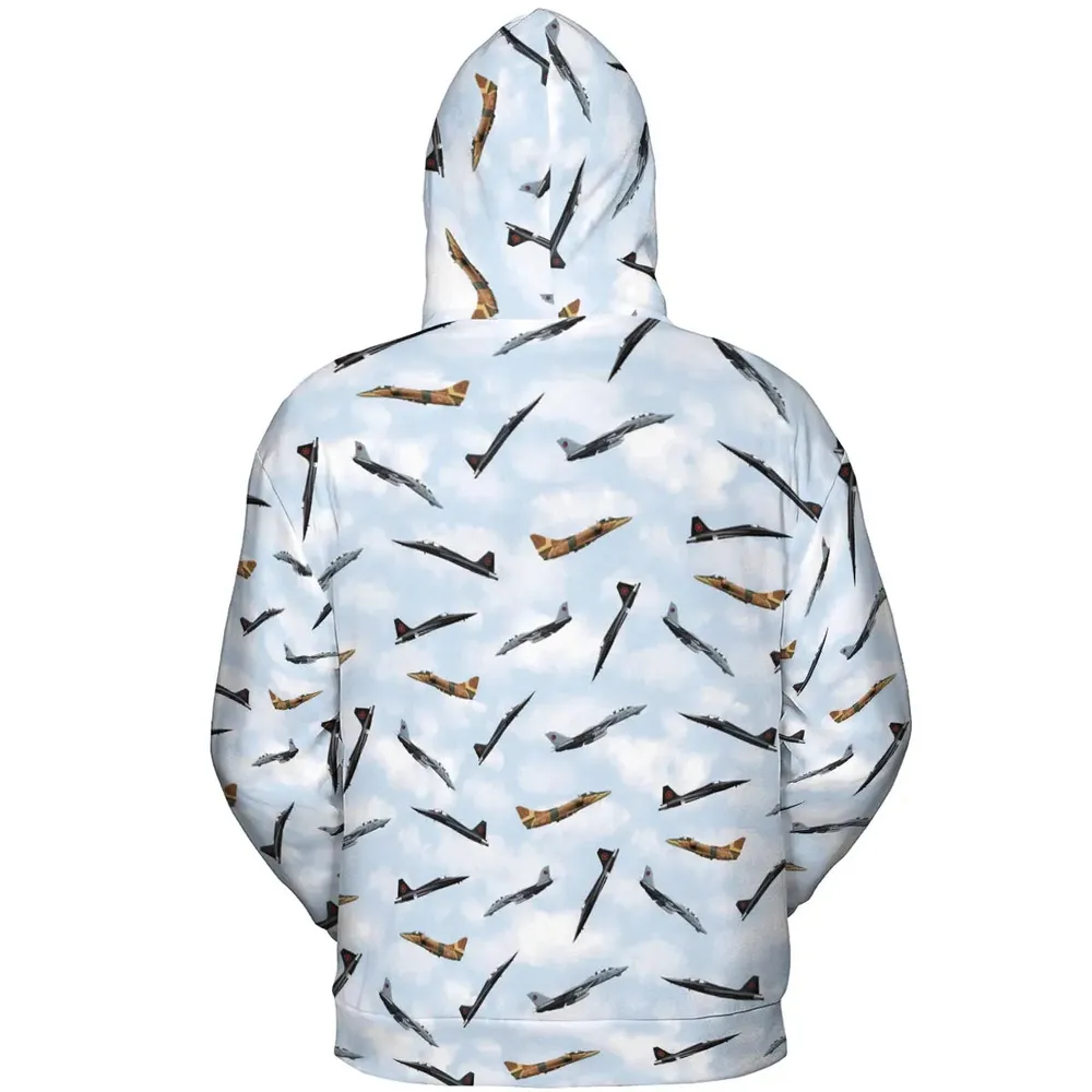 Top Gun Aircraft All-over Print Hoodie - 4