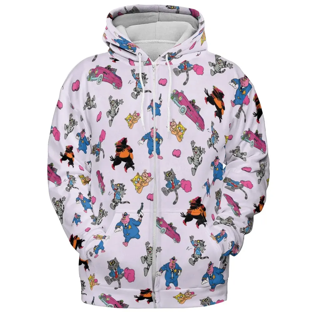 Fritz The Cat Characters All-over Print Hoodie - 3