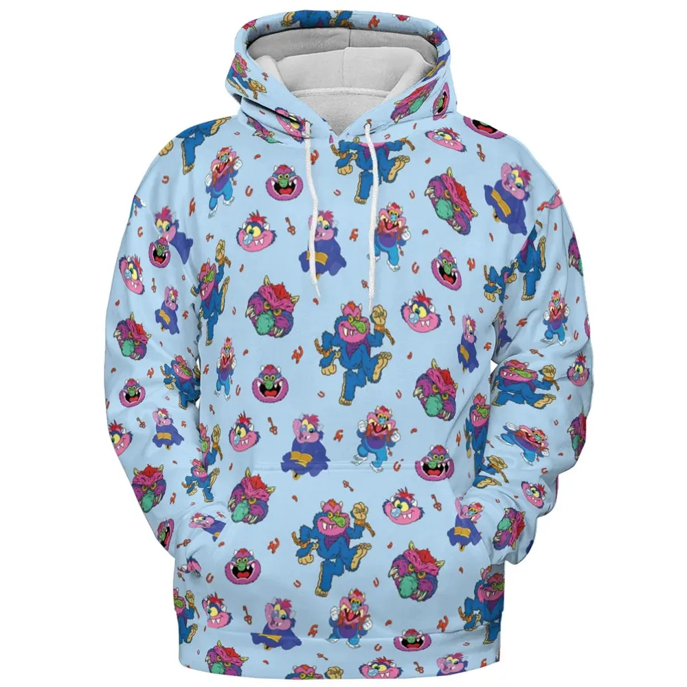 Blue Monster My Pet Monster All-over Print Hoodie - 2