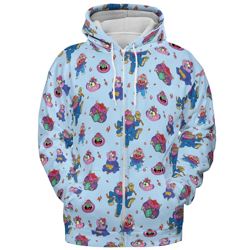 Blue Monster My Pet Monster All-over Print Hoodie - 3