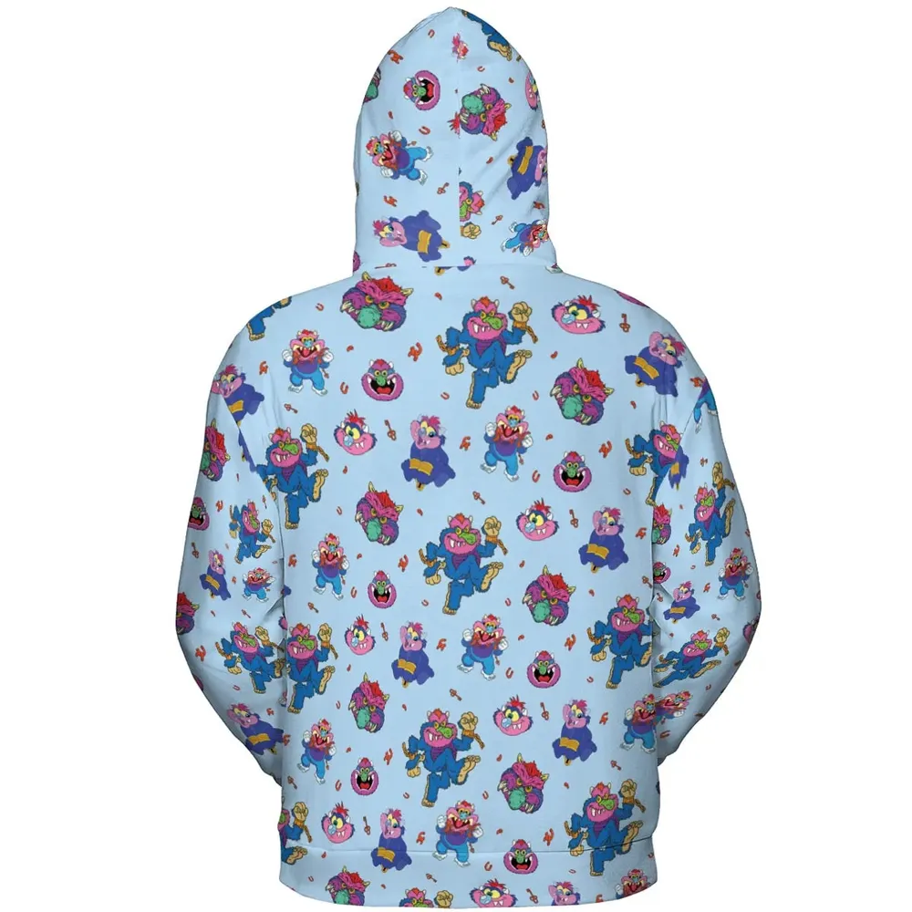 Blue Monster My Pet Monster All-over Print Hoodie - 4
