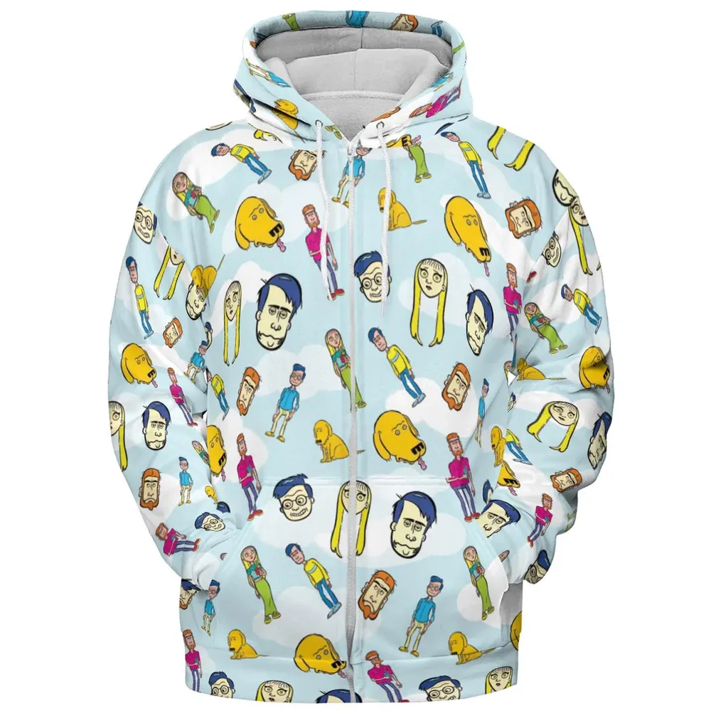Mission Hill Characters All-over Print Hoodie - 3