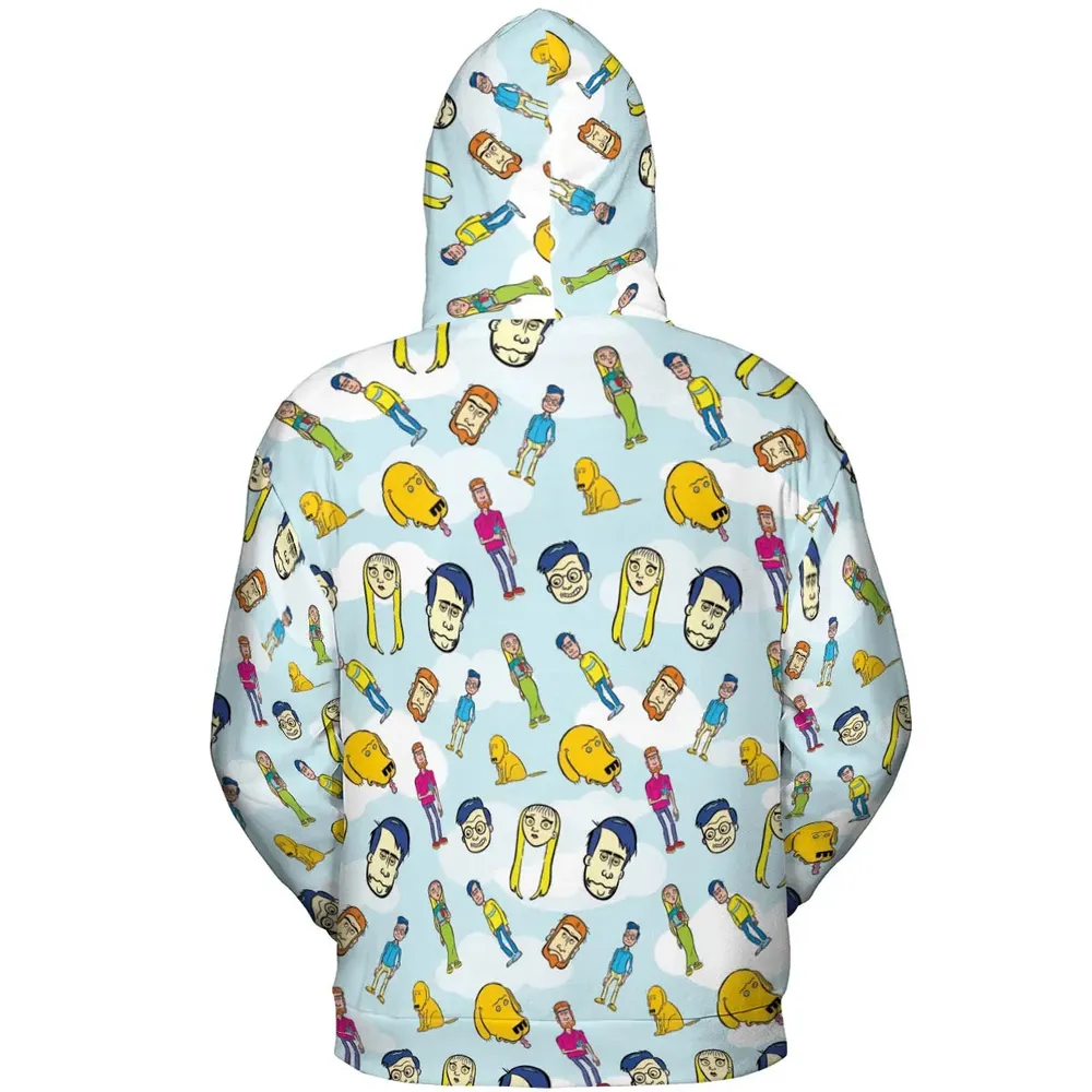 Mission Hill Characters All-over Print Hoodie - 4