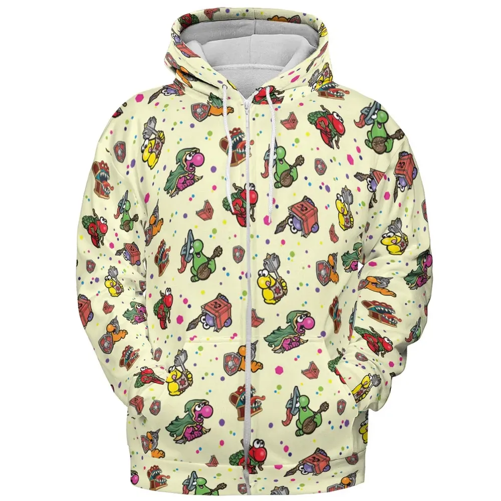 Nerd Candy DnD All-over Print Hoodie - 3
