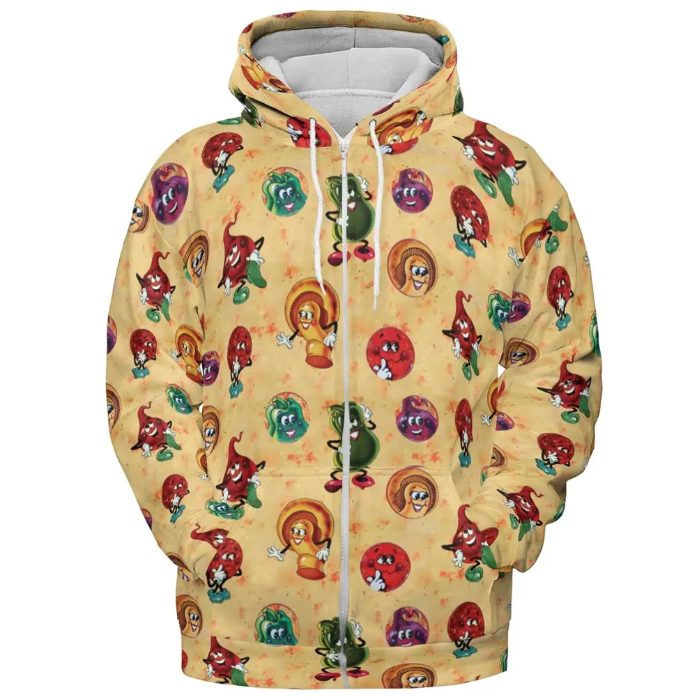 Old Board Game Pizza Party All-over Print Hoodie - 3
