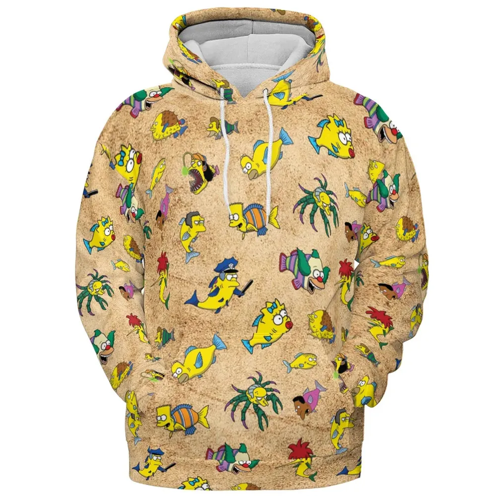 Shrimpsons The Simpsons All-over Print Hoodie - 2