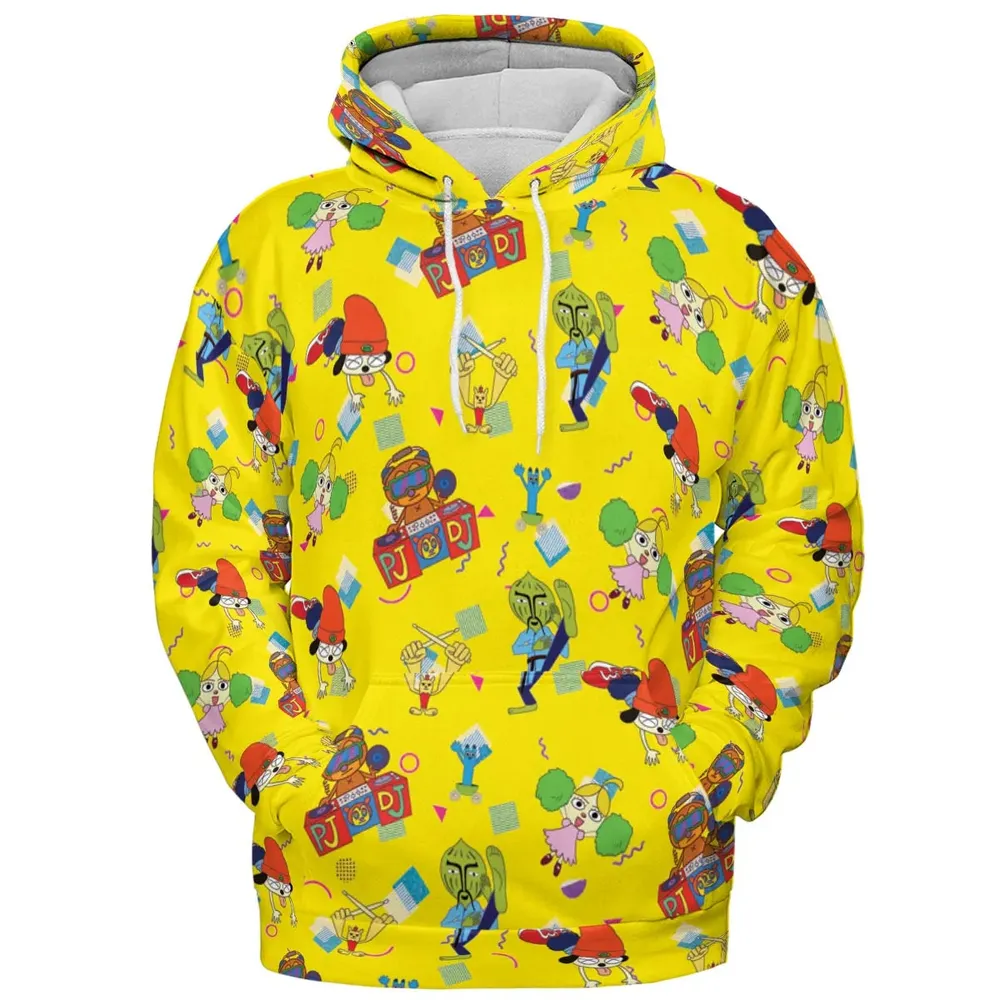 Parappa and Friends All-over Print Hoodie - 2