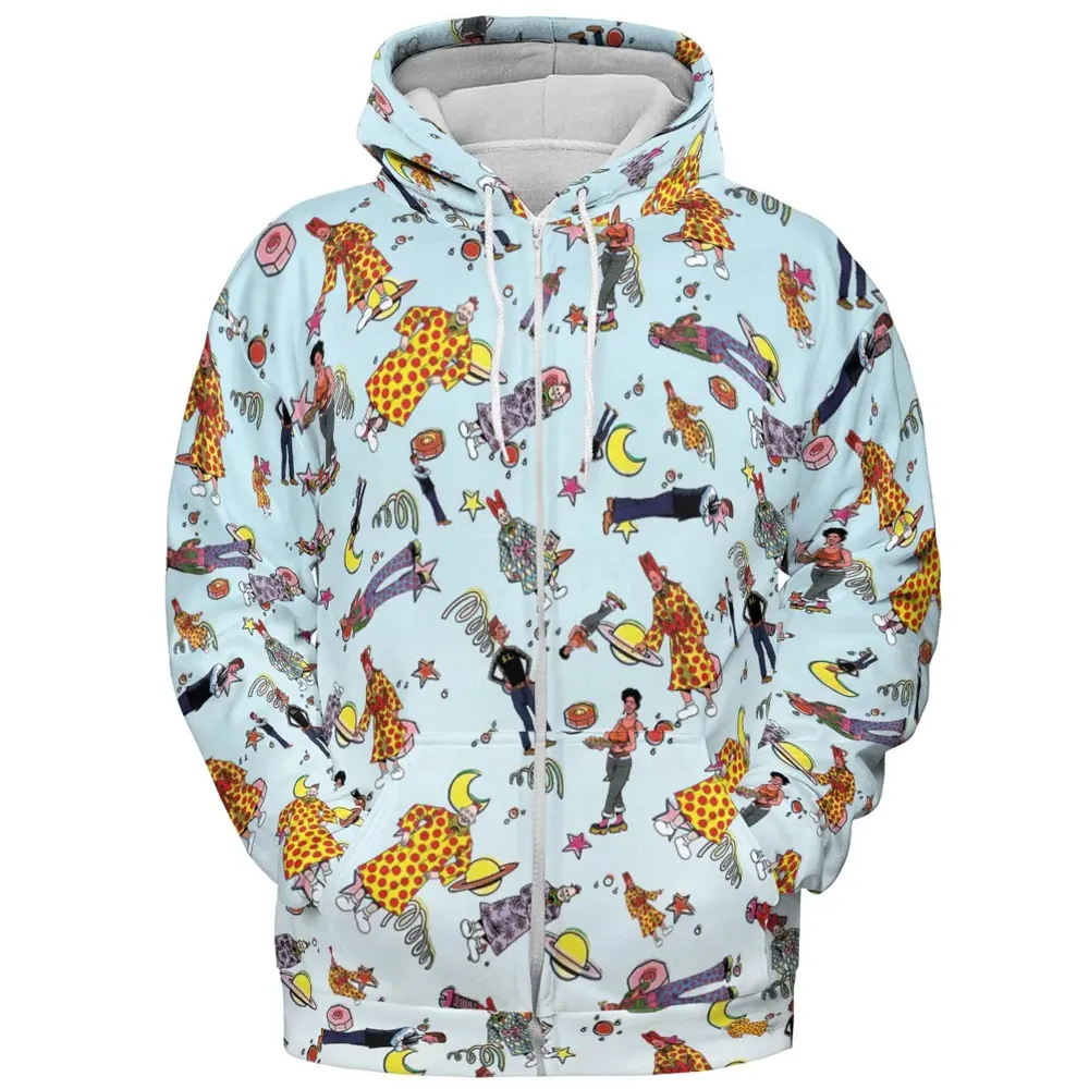 Zippy The Pinhead Characters All-over Print Hoodie - 3