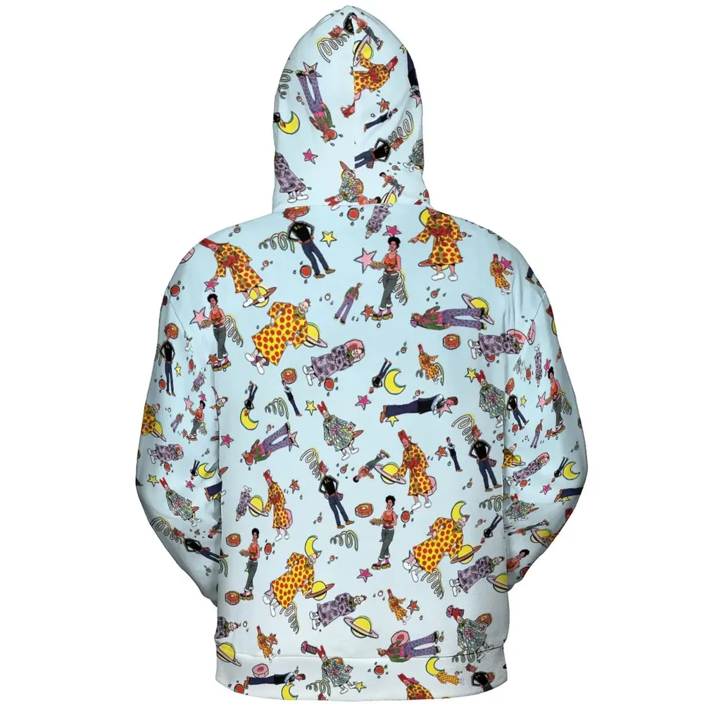 Zippy The Pinhead Characters All-over Print Hoodie - 4