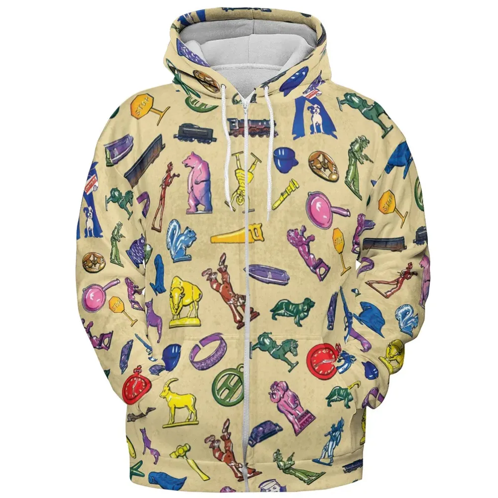 60s Cracker Jack Prizes All-over Print Hoodie - 3