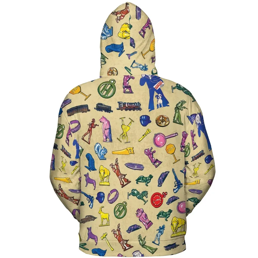 60s Cracker Jack Prizes All-over Print Hoodie - 4