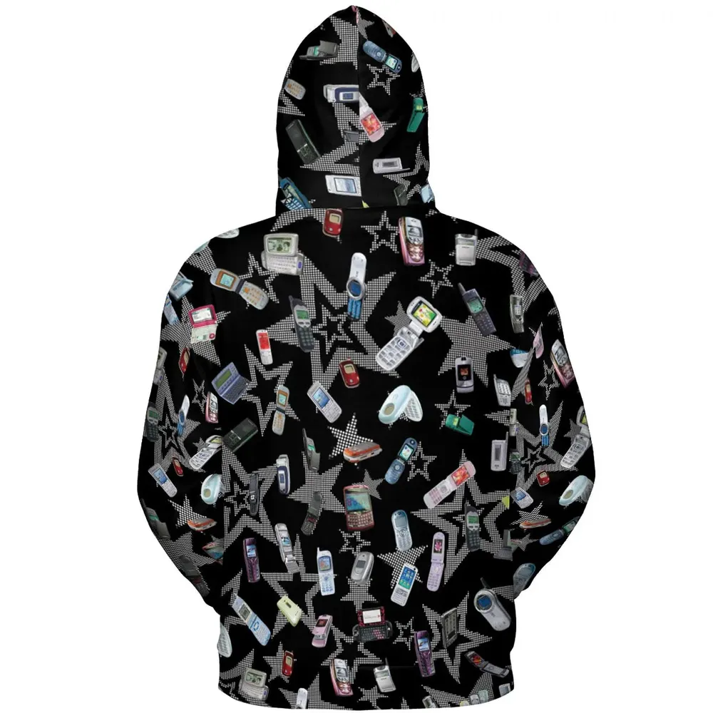 Retro Futurism All-over Print Hoodie - 4