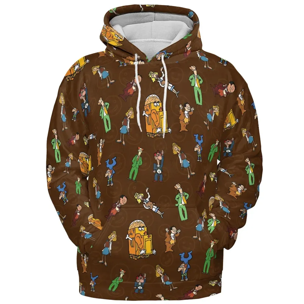 Grins and Smiles And Giggles And Laugh All-over Print Hoodie - 2