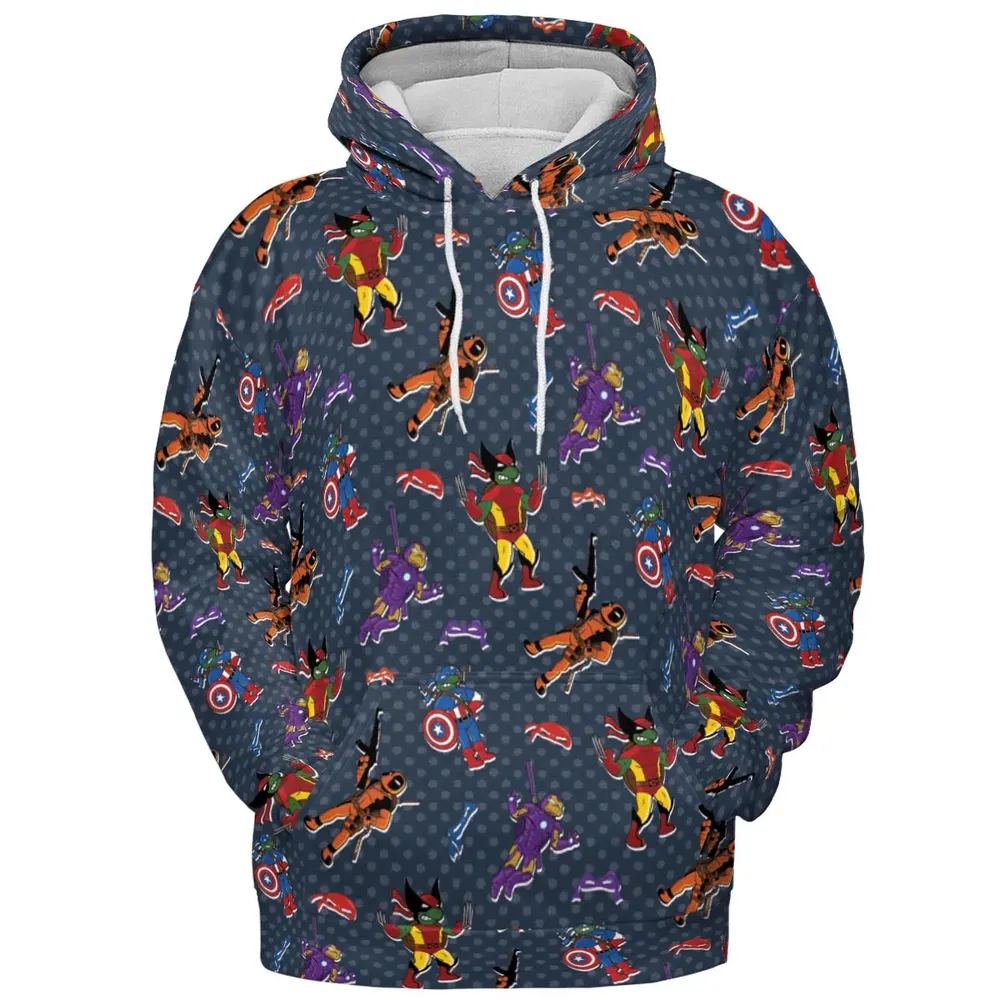 Super Turtles TMNT All-over Print Hoodie - 2