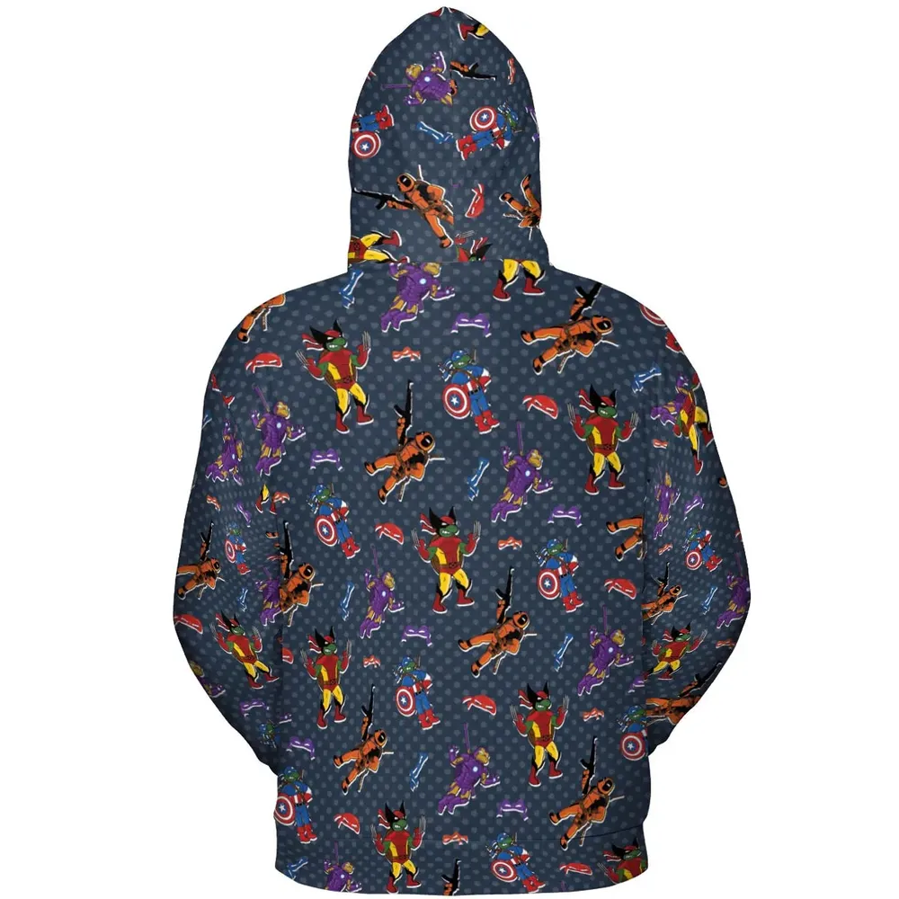 Super Turtles TMNT All-over Print Hoodie - 4